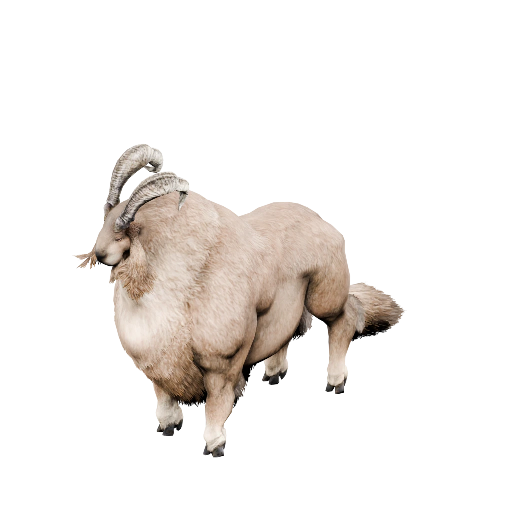 Langhorn-Steinbock