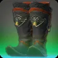 Nomaden-Stiefel des Schlagens