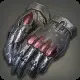 Spätallagische Handschuhe des Spähens