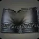 Schwarze Badehose