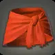 Roter Sommer-Pareo