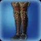 Idealisierte Revolverhelden-Kniestiefel