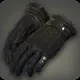 Noir-Lederhandschuhe