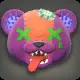 Grizzlybär-Kopf