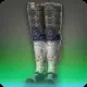 Unterfried-Kniestiefel des Schlagens